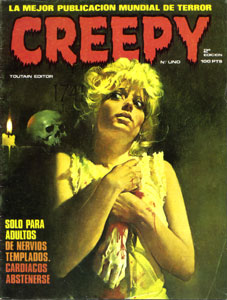 Portada de Enric para Creepy #79